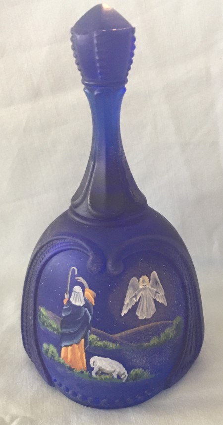 Fenton Louise Piper Signed Art Glass Vase