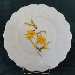 Westmoreland Paneled Grape 8-1/2" Salad Plate W Daffodil Design