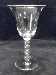 Candlewick 3 Oz Wine Goblet W Four Bead Stem #3400