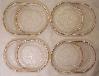 Jeannette Harp - Set of Four Crystal Ashtray/Coasters