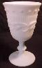 Fostoria Betsy Ross (Wistar) Milk Glass Goblet