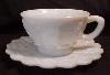 Westmoreland Paneled Grape Cup And Saucer