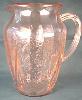 Royal Lace Pink 64 Ounce Pitcher (w/o Ice Lip)