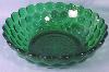 Forest Green Bubble 5-1/4 inch Cereal Bowl