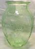 Cameo (Ballerina) Green 8" Vase