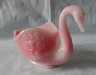 Fenton Rosalene Swan Open Nut Dish