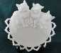 Westmoreland Milk Glass 7" Three Kittens Plate 