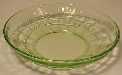 Block Optic Green 5-1/4" Cereal Bowl