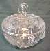 Heisey Rose 5" Candy Dish w Lid on Waverly Blank