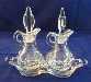 Duncan Miller Canterbury 3-Ounce Cruet Set on Tray 