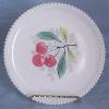 Westmoreland Beaded Edge Salad Plate With Cherry Design 