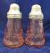 Doric Pink Salt And Pepper Shakers