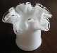 Fenton Silver Crest 3-1/2" Mini Top Hat