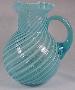 Northwoods Blue Swirl Ball Shape Pitcher