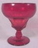 Fenton Ruby Sherbet In Georgian (Agua Caliente) Pattern