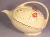 Hall Orange Poppy Football Teapot - China Specialties