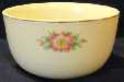 Hall Rose White 6" Straight-sided Mixing Bowl