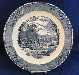 Currier & Ives 11-1/2" Chop Plate - Getting Ice 