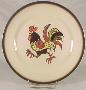 Metlox Red Rooster 10" Dinner Plate