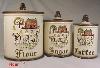 Metlox Colonial Heritage Canister - Flour
