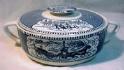 Currier & Ives Casserole And Lid 