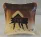 Sascha Brastoff Log Cabin 6-1/4" Square Ashtray