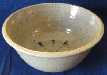 Jugtown Ware Bowl W Salt Glaze & Cobalt Blue Decoration