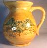 Pennsbury Pottery Pitcher w Eagle/Shield Patriotic Design