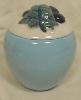 Abingdon Lidded Jar With Fruit Finial