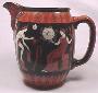 Royal Doulton Seriesware Pitcher - Egyptian Red & Black