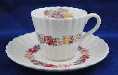 Copeland Spode Rose Briar Demitasse Cup and Saucer