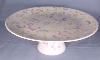 Lefton Pastel Floral Tidbit Stand