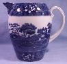 Copeland Spode's Tower Blue 80 oz. Pitcher 1930s