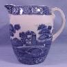 Copeland Spode's Tower Blue 6 inch Pitcher 1930s