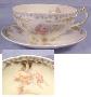 Limoges Gerard Duffresseix Abbot (GDA) Floral Cup & Saucer