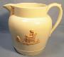 Wedgwood Queensware Jug with Pink Classical Design