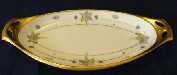 Pickard 13" Oval Dish Floral Sprig Design (1912 - 1918)