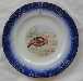 Wheeling Potteries La Belle 10" Plate w Turkey Design