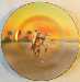 Royal Bayreuth 5" Plate Arab on Horseback Design