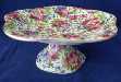Royal Winton Chintz Footed Compote in Summertime Pattern