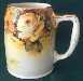Nippon Stein Floral Yellow Rose Decoration Gold Highlights