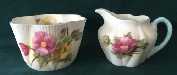 Royal Albert Centennial Rose Open Sugar and Creamer