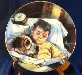 Franklin Mint Little Rascals Plate - Dog Tired