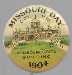 1904 St Louis Worlds Fair Pinback for Missouri Day 