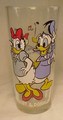 Walt Disney 1978 50th Birthday Glass Daisy & Donald