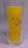 1940s 16 oz. Disney Glass - Goofy and Pluto